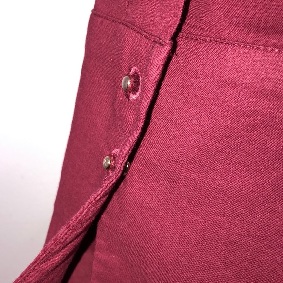 Misha Nanoo husband shirt XS in burgundy - Picture 4 of 6